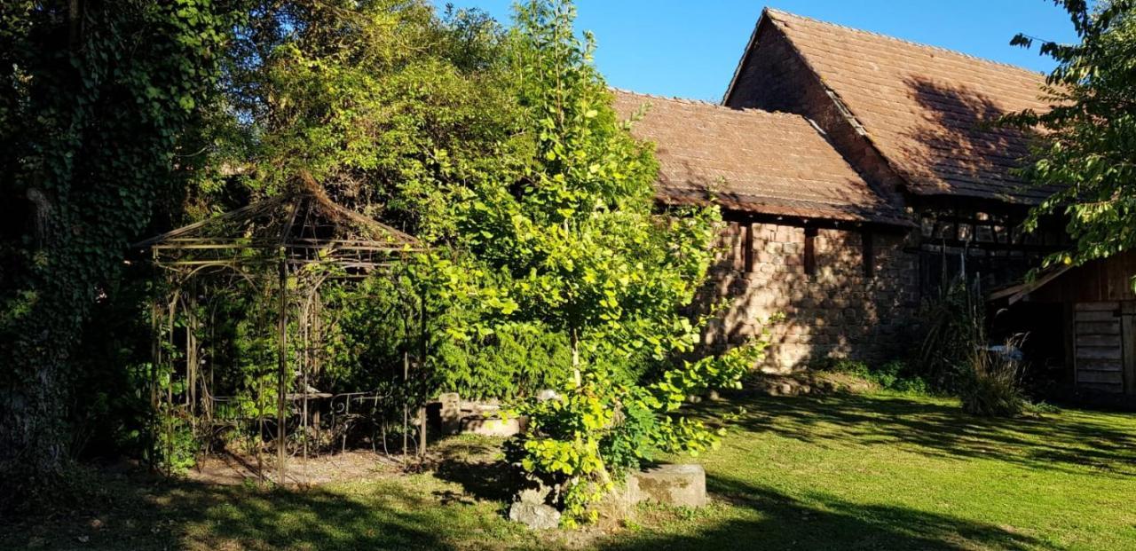 GITE A LA PETITE FONTAINE-PLAIN PIED-MAISON ALSACIENNE RENOVEE AVEC PASSION-4 PERS-4nuitées minimum Langensoultzbach Exterior foto