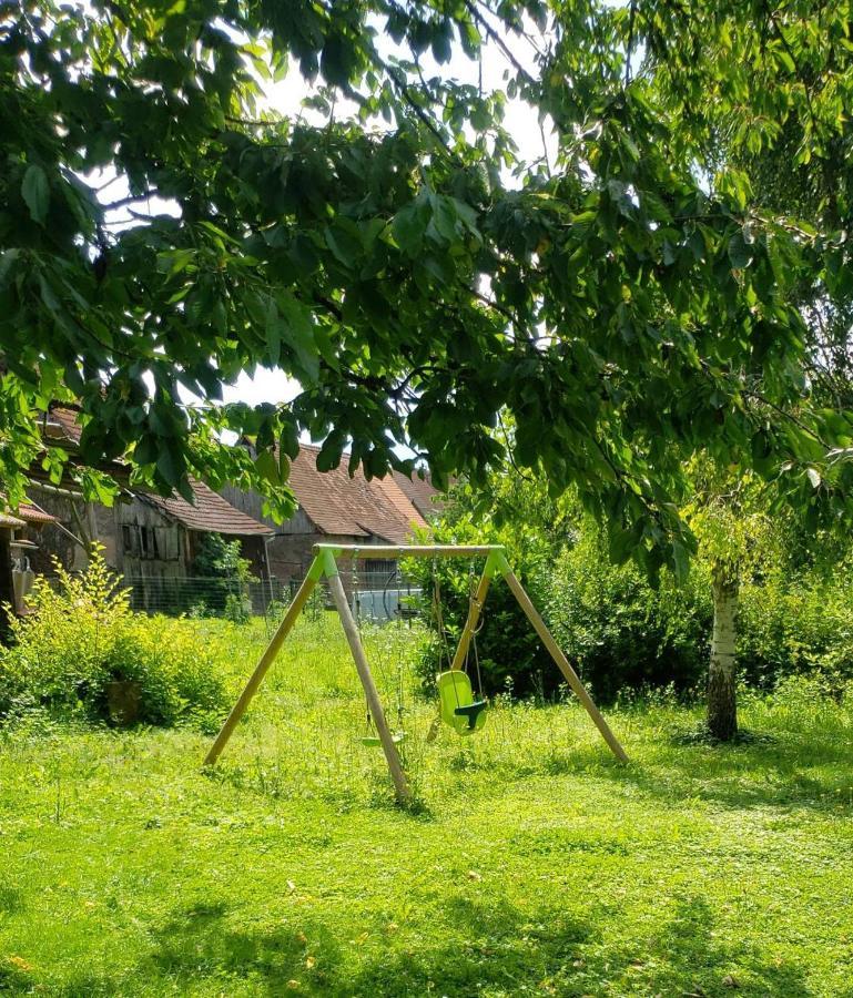 GITE A LA PETITE FONTAINE-PLAIN PIED-MAISON ALSACIENNE RENOVEE AVEC PASSION-4 PERS-4nuitées minimum Langensoultzbach Exterior foto